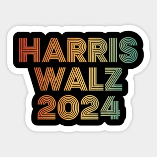 Harris Walz 2024 Sticker